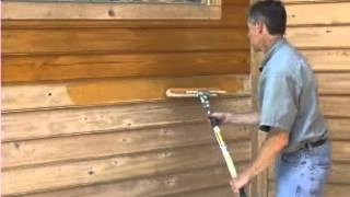 Tools and Tips for applying Wood Coating to Siding [upl. by Ojoj389]