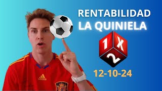 La Quiniela Pronósticos 121024  Santi Los Mejores Pronósticos de La Quiniela [upl. by Byrann]