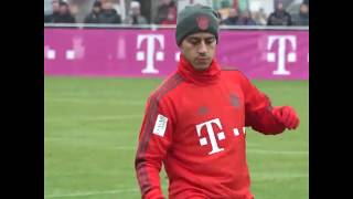 THIAGO ALCANTARA TRAINING COMEBACK AFTER INJURY [upl. by Llertnom]