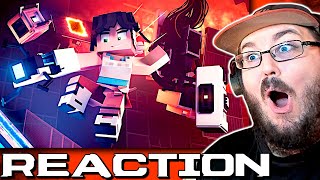 quotWho I Amquot  Portal Minecraft Animated Music Video Song by CG5 REACTION [upl. by Mersey]