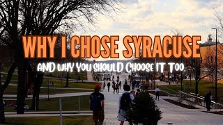 why I chose syracuse [upl. by Ahsyas]