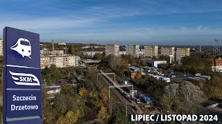 SKM Szczecin  Szczecin Drzetowo LK406  LipiecListopad 2024 [upl. by Millard581]