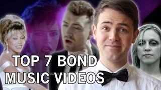 Top 7 James Bond 007 Music Videos [upl. by Ysus]