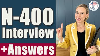 N400 Naturalization Interview with Actual Applicant  Apply US citizenship [upl. by Chapa564]