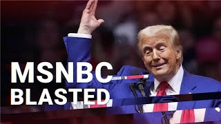 MSNBC blasted for bizarre Nazi comparisons during coverage of Trump’s Madison Square Garden rally [upl. by Xino444]