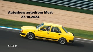 Skoda 136LA autodrom Most 27102024 2 stint s Mustangy [upl. by Gamber]