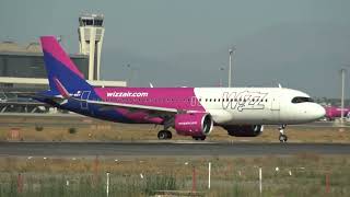 Wizz Air Airbus 320Neo 9HWBY Taxing Malaga LEMG [upl. by Toni]