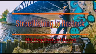 Streetfishing in Rostock  Mit DropShot auf Barsch [upl. by Ahsap]