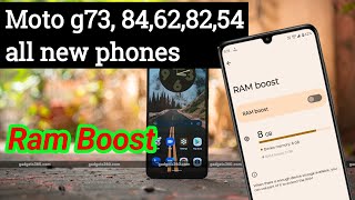 moto g73 8462546082 all new phones ram boost setting [upl. by Avehstab]