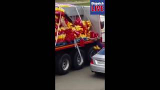 WATCH Cocacola truck looted on the N2 [upl. by Klemm]