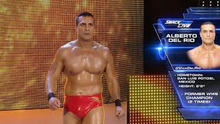 Alberto Del Rio Last Entrance in WWE SmackDown August 16 2016 HD [upl. by Malamud]