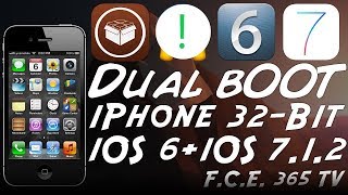 How To Dual BOOT ANY iPhone 4 to iPhone 5C iOS 601 Untethered [upl. by Sower299]