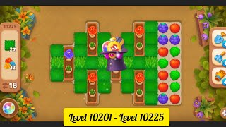 Gardenscapes  Level 10201  Level 10225   All Puzzles  Gameplay PART  458 [upl. by Levy4]