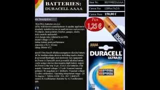 KINGEVER DURACELL PHILIPS VARTA PANASONIC BATTERIES KINGEVER DURACELL PHILIPS VARTA PANASONIC [upl. by Holds]