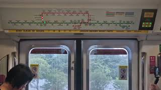 SMRT C151 015016 Choa Chu Kang to Bukit Gombak [upl. by Abell]