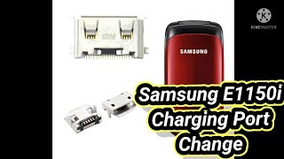 How To Change Samsung E1150i Charging Port [upl. by Musser]