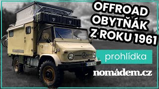 Z ČR do INDIE 63 let starým autem Obytný MB Unimog z roku 1961 [upl. by Gautier]