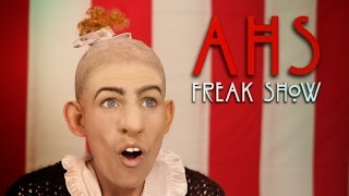 PEPPER  American Horror Story Freak Show  Makeup Tutorial [upl. by Sheeree723]