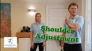 Chiropractic Activator Shoulder Adjustment [upl. by Notkcorb]