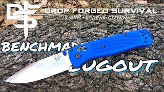 Benchmade 535 Bugout HARD USE TESTED  Knife Review 185 oz [upl. by Aicella]