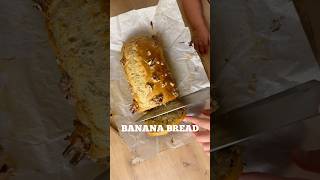 Easy Banana Bread Recipe  Moist amp Delicious  Perfect for Breakfast or Snack 🍌 recipes baking [upl. by Refynnej]