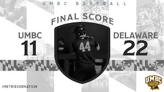 UMBC Baseball vs Delaware  22123 [upl. by Iznil]