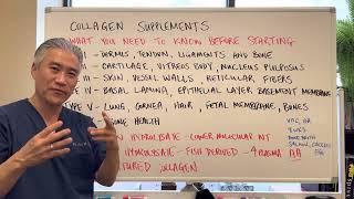 COLLAGEN Supplements What you need to know before starting 🐷🐮🐟🥚 [upl. by Maunsell241]