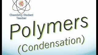 Condensation polymerisation  A level chemistry OCR AQA EDEXCEL [upl. by Liebman]