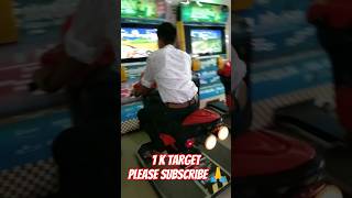 Bike Racing game ARCADE Machine games ytshorts shorts console arcade [upl. by Willner512]