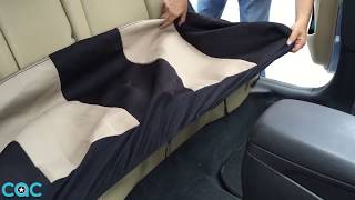 Seat Cover OS309 Installation on Elantra 2  Bench Cushion [upl. by Sivet558]