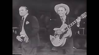 Jimmy Wakely And Bob Hope Perform A Comedy Bit [upl. by Flori]