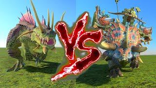 Feral Troglodon VS Stegadon Total War Warhammer 3 [upl. by Dekow]