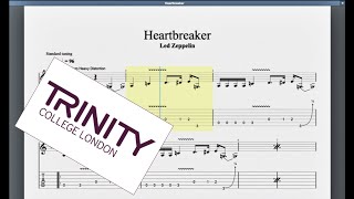 Heartbreaker Trinity Grade 5 Guitar [upl. by Piderit325]