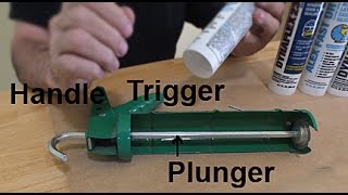 How to Set Up and Use a Caulking Gun [upl. by Tatiana]