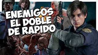 ¿Puedes completar Resident Evil 2 con enemigos que van el DOBLE de rápido [upl. by Thanasi]