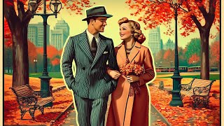 Vintage Fall Stroll  1930s  1940s Jazz Music  Nostalgic Autumn Vibes in Central Park [upl. by Carmina]