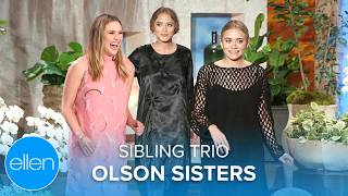 Sibling Trio MaryKate Ashley amp Elizabeth Olsen [upl. by Ainoek417]