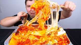 Cheesy Lasagna • MUKBANG [upl. by Freeland]