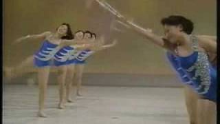 btn1603 Kinjyo Gakuin Highschool Baton twirlers [upl. by Elok848]