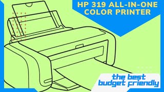 HP 319 Color Printer Review and Unboxing  Hp 319 installation process [upl. by Lahey]