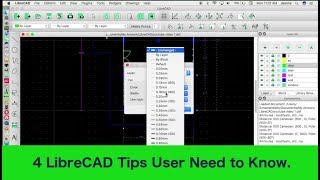 4 LibreCAD Tips User Need to Know [upl. by Kyrstin]