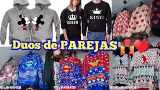 😱 ROPA NACIONAL BARATA 😱 DUOS para 14 de Febrero 💓Pijamas Sudaderas Suéter Vestidos [upl. by Ettevroc322]