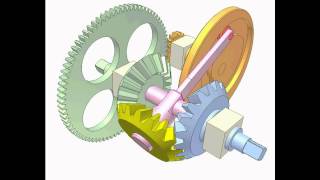 Cam and gear mechanism 4 [upl. by Naneek]