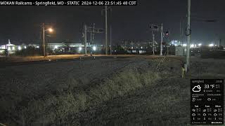 MOKAN Railcams Springfield Missouri BNSF Thayer North Subdivision MP 20470 RECURRENT STREAM [upl. by Guzel179]