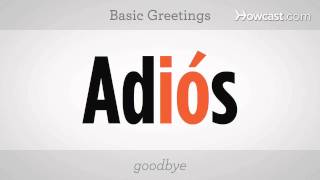 How to Combine Vowels amp Basic Greetings  Spanish Lessons [upl. by Zollie565]