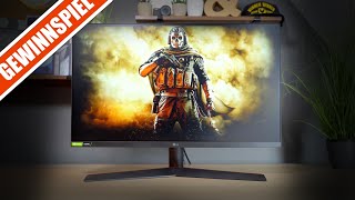 Alles was man braucht 1MS IPS 144Hz Gaming Monitor  LG 27GN800B  GEWINNSPIEL [upl. by Alaecim754]