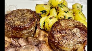 FILET MIGNON STEAK 3 RECETAS EN UNA SECRETO DE ELABORACION [upl. by Balbinder]