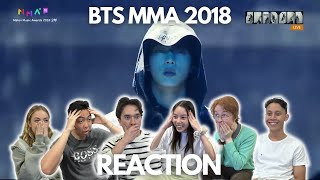 WE ARE SHOCKED  BTS MMA 2018 REACTION [upl. by Karyl722]