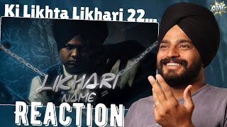 Reaction  Harsh Likhari  Likhari Name  Vagish  Harf Kambo  New Punjabi Song Reaction [upl. by Essyla]