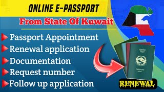 How to renew epassport from Kuwait  MMS [upl. by Nnylhsa]